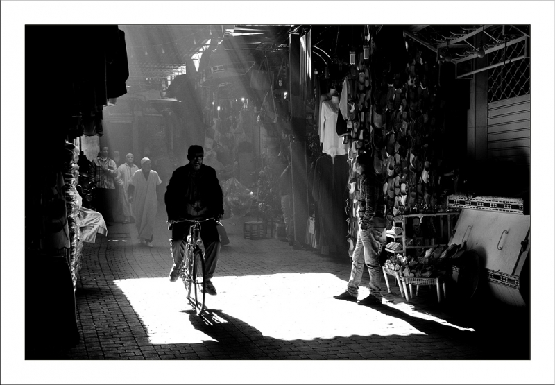 Le souk en vélo - Auteur : Vincent